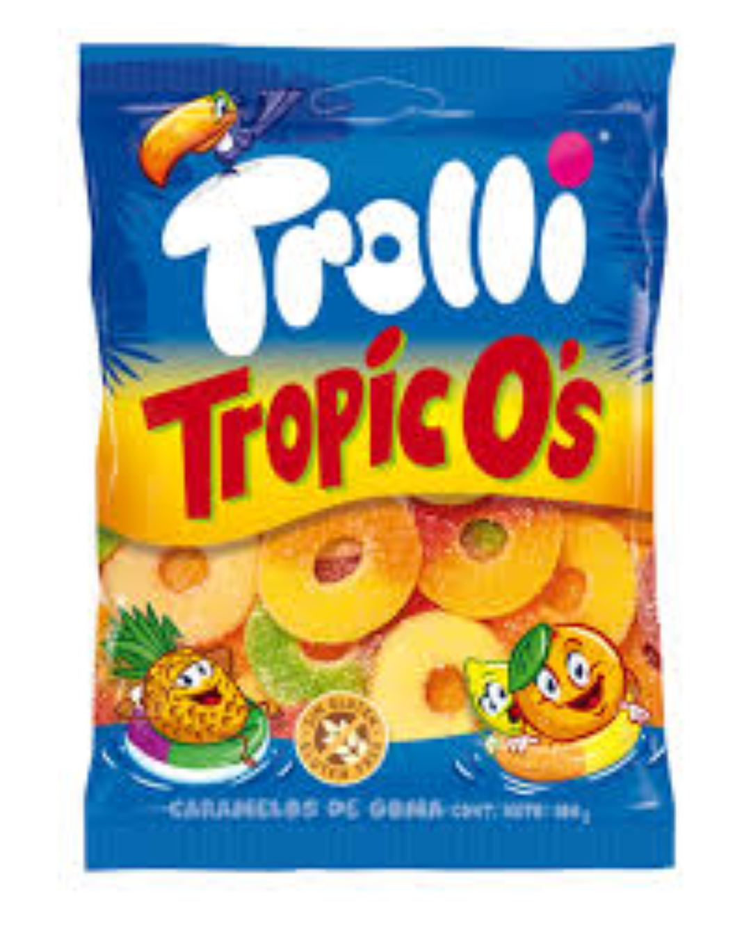 TROLLI GUMMIES TROPIC O'S 100G